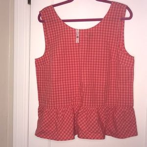 J.Crew peplum top